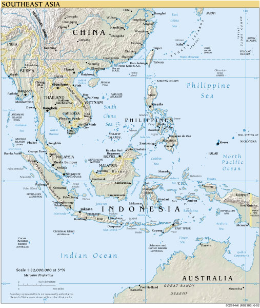 Southeast Asia Map